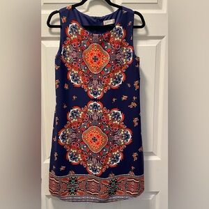 ALTAR’D STATE Colorful Mandala Print Sleeveless Dress Size Small